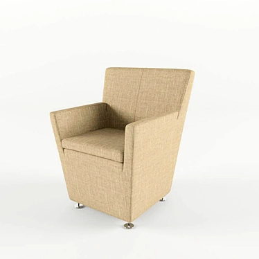 Elegant Ivy Chair 3D model image 1 