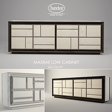 Baxter Maxime Low Cabinet