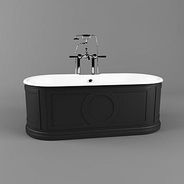 Title: Capitol: Prestigious Classical Bathtub 3D model image 1 