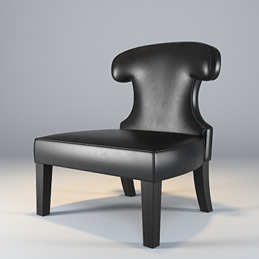 Elegant Sissi Armchair - Casamilano 3D model image 1 