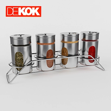 Savory Spice Set: DEKOK SJ-25 3D model image 1 