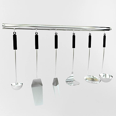 Essential Kitchen Appliances 3D model image 1 
