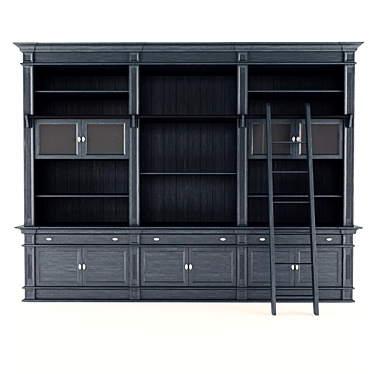 Devina Nais Library: Elegant and Spacious 3D model image 1 