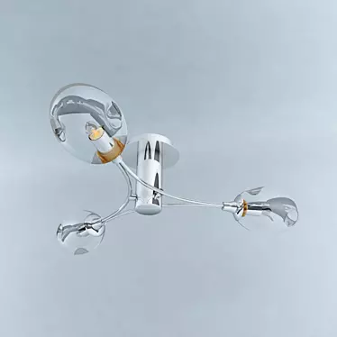 Breezelight 1301/PL3 - Elegant Ceiling Lamp 3D model image 1 