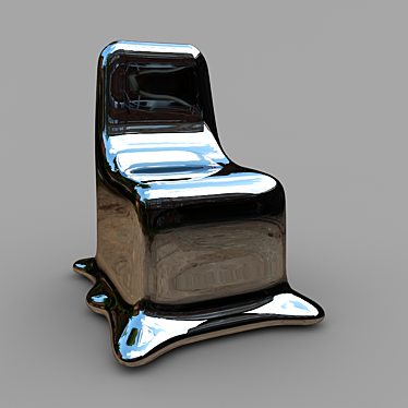 Sculptural Transforming Chair 3D model image 1 