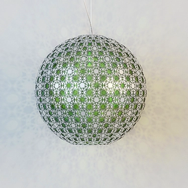Sleek Ceiling Lamp 3D model image 1 