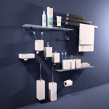 Elevate Your Bathroom with Bagno&associati Altissima 3D model image 1 