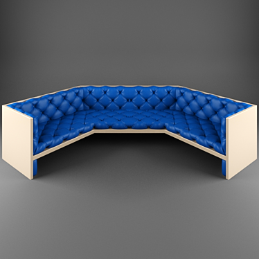 Cosy Corner Sofa 3D model image 1 