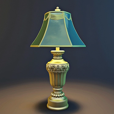Classic Desk Lamp 3D model image 1 