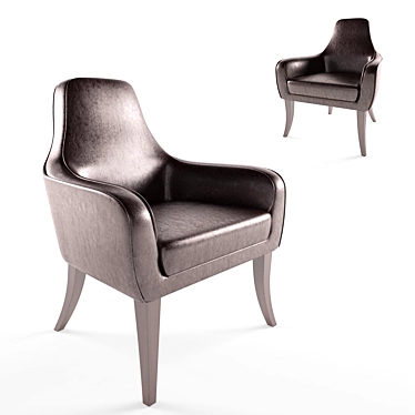 Elegant Oslo Chair: Comfort and Style 3D model image 1 