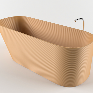 Karol Bania Oval Bathtub 3D model image 1 