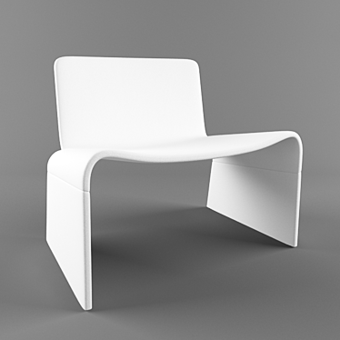 Elegant Olivia Armchair - Porada 3D model image 1 