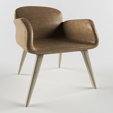 ErgoMaxx Comfort Chair 3D model image 1 