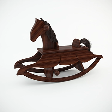 ZeroOne Designer Rocking Horse 3D model image 1 