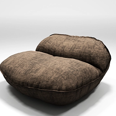 Sleek Montreal Armchair Baxter 3D model image 1 