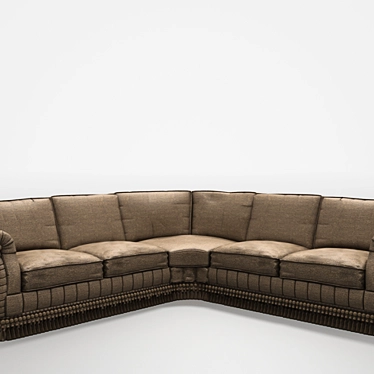 French-made Misura Rossini Sofa 3D model image 1 