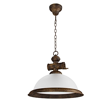 Lustrarte Pendant Light: Portuguese Elegance 3D model image 1 