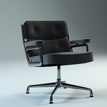 Sleek and Stylish Vitra Chair 3D model image 1 