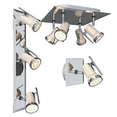 EGLO TAMARA: Sophisticated Spot Lighting 3D model image 1 