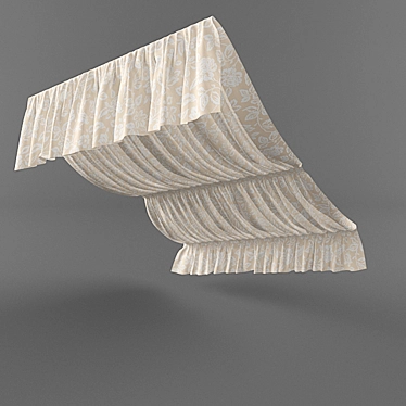 Roof Window Blind 3D model image 1 