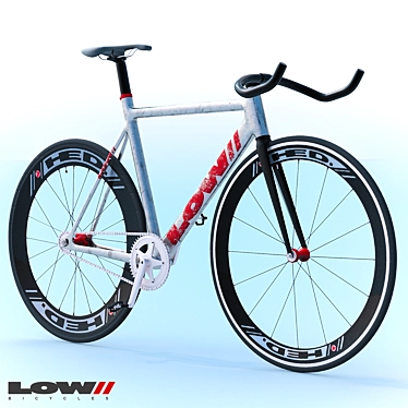 Fixed Gear Low Bike 3D model image 1 