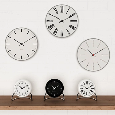 Clock Bokara Grey