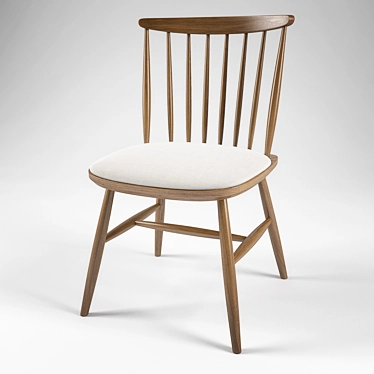 Classic Fameg Chair: A-1102/1 3D model image 1 