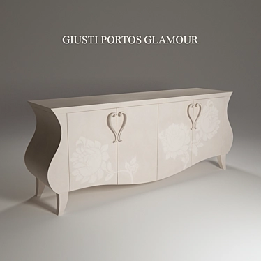 Giusti Portos Glamour Chest 3D model image 1 