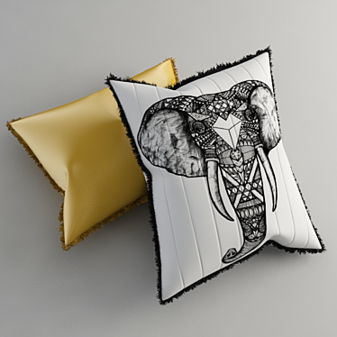 Luxury Dream Pillows 3D model image 1 