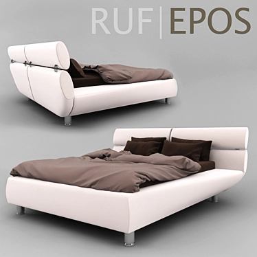 RUF|EPOS Bed: Epic Comfort 3D model image 1 