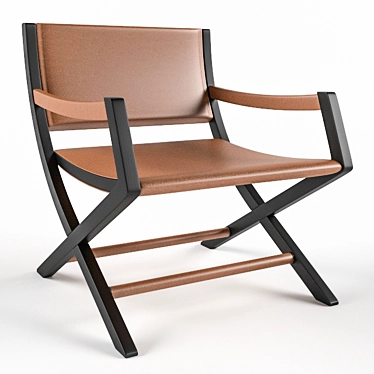 Emily Flexform Armchair 3D model image 1 