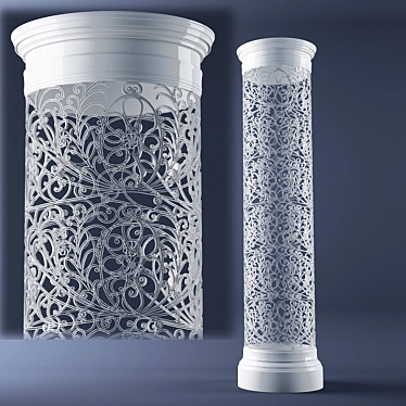 Decorative Column for Elegant Interiors 3D model image 1 