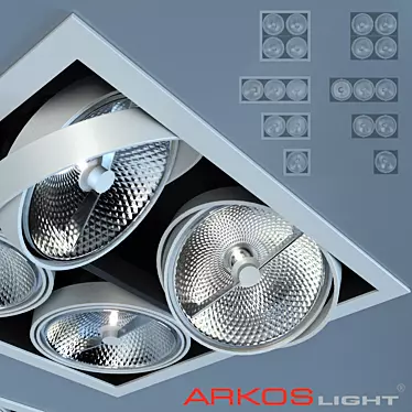 ArkosLight Orbital Recessed CMD 3D model image 1 