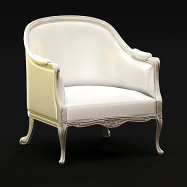 Zari Filippa Chair: Textured Elegance 3D model image 1 