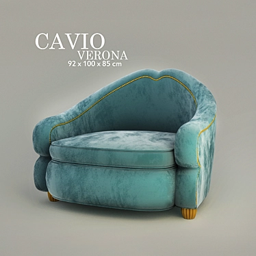 Elegant Verona Chair by Cavio 3D model image 1 