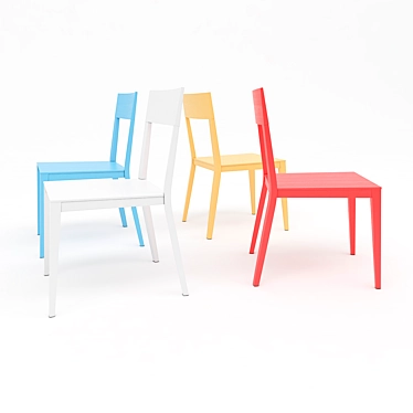ALF KARINA Chair: Contemporary Elegance 3D model image 1 