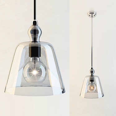 Modern Pendant Lighting for Kitchen and Bar 3D model image 1 