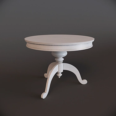 Elegant Grange Table: Perfect for Any Space 3D model image 1 