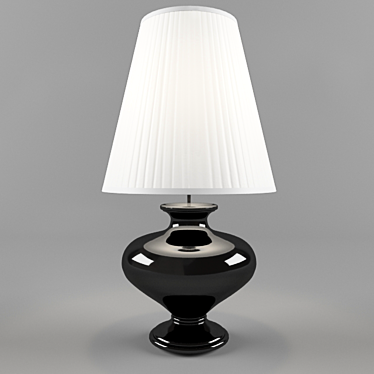 Elegant Lange Table Lamp 3D model image 1 