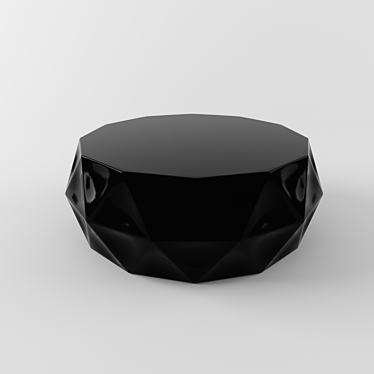 HB Gem Table: Multifaceted Elegance 3D model image 1 