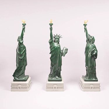 Liberty's Miniature Statue: Vray & Corona 3D model image 1 