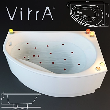 Acrylic bathtub IFO Rattvik BA20150000