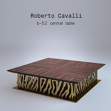 Roberto Cavalli B-52 Central Table 3D model image 1 