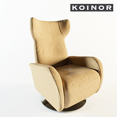 Invision Koinor Armchair 3D model image 1 