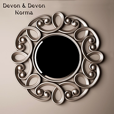 Elegant Norma Mirror by Devon&Devon 3D model image 1 