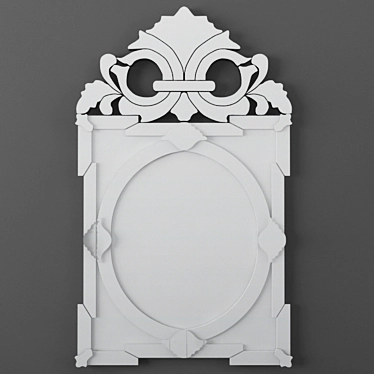 Reflect Kare: Sleek and Stylish Mirror for Every Space 3D model image 1 