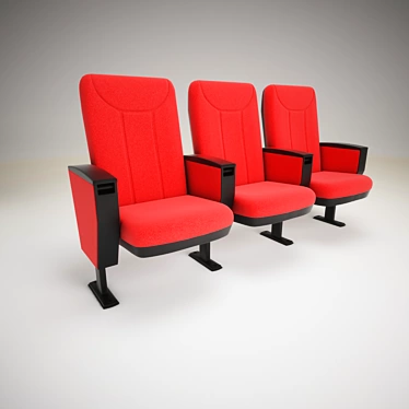 Elevate Your Comfort: Cinema Chair 3D model image 1 