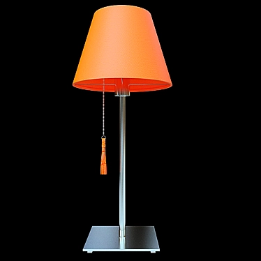 Sleek Desk Lamp 3D model image 1 