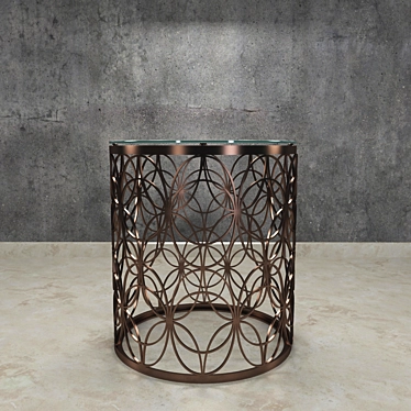 Luxury Nella Vitrina Coffee Table 3D model image 1 