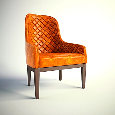 Custom Handcrafted Chair 3D model image 1 